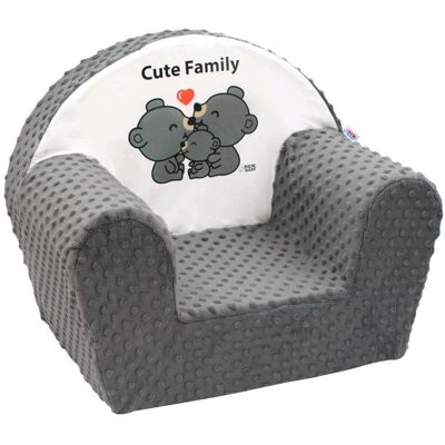 New Baby NEW-BABY Cute Family sivé New Baby NEW-BABY Cute Family sivé