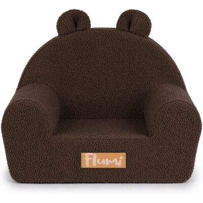 Flumi detské kresielko Boucle hnedé Flumi detské kresielko Boucle hnedé