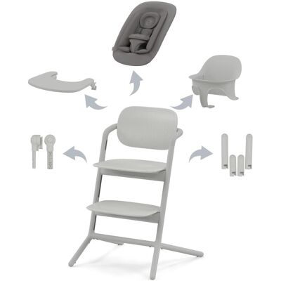 Cybex Lemo 4in1 Set Suede Grey Cybex Lemo 4in1 Set Suede Grey