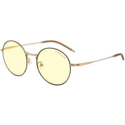 GUNNAR Ellipse Blackgold, jantárové sklá GUNNAR Ellipse Blackgold, jantárové sklá