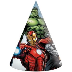 GoDan Papierové klobúčiky Avengers 6 ks GoDan Papierové klobúčiky Avengers 6 ks