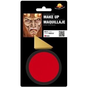 GUIRCA Červený Make-Up s Hubkou – Halloween – 9 g GUIRCA Červený Make-Up s Hubkou – Halloween – 9 g