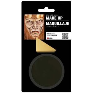 GUIRCA Čierny Make-Up s hubkou – Halloween – 9 g GUIRCA Čierny Make-Up s hubkou – Halloween – 9 g