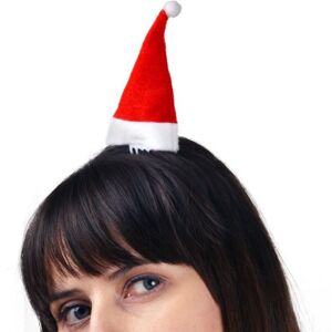 ARPEX Mini čiapka Santa Claus na sponke – vianoce, 2 ks ARPEX Mini čiapka Santa Claus na sponke – vianoce, 2 ks