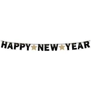 GODAN Happy new year Zlaté hviezdy 180 cm GODAN Happy new year Zlaté hviezdy 180 cm