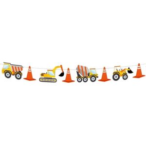 GODAN Girlanda Happy birthday – stavba – stavenisko 360 cm GODAN Girlanda Happy birthday – stavba – stavenisko 360 cm