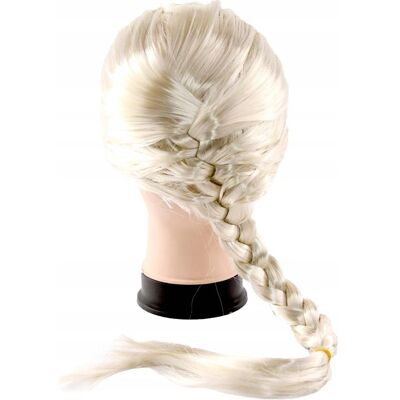 FunCo Elsa Frozen parochňa s vrkôčikom 60 cm FunCo Elsa Frozen parochňa s vrkôčikom 60 cm
