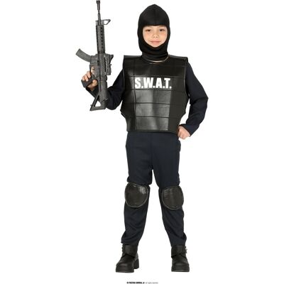 Guirca Policajt SWAT kostým detský 10–12 rokov Guirca Policajt SWAT kostým detský 10–12 rokov