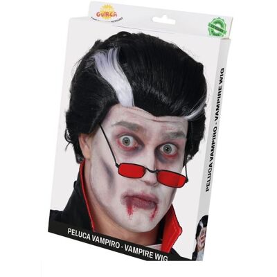 Guirca Parochňa Halloween – Upír/Drakula/Vampír Guirca Parochňa Halloween – Upír/Drakula/Vampír