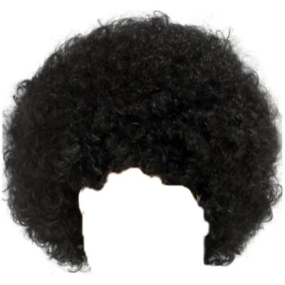 Verk 26038 Parochňa Afro čierna Verk 26038 Parochňa Afro čierna