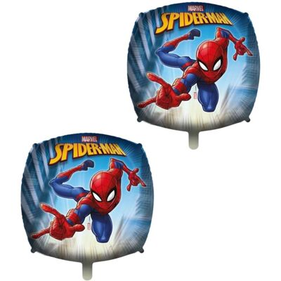 GODAN Balón fóliový Spiderman, 46 cm, 2 ks GODAN Balón fóliový Spiderman, 46 cm, 2 ks