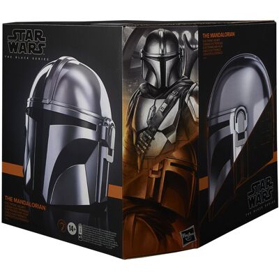 Hasbro Star Wars BL Man Mandalorian Elec Helmet Hasbro Star Wars BL Man Mandalorian Elec Helmet