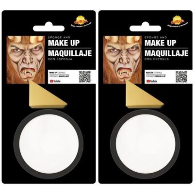 Guirca Biely Make-Up s Hubkou – Halloween – 18 g Guirca Biely Make-Up s Hubkou – Halloween – 18 g