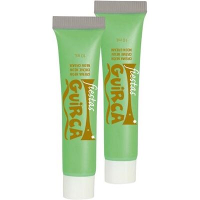 Guirca Make-Up Neónovo Zelený V Tube – Halloween – 20 ml Guirca Make-Up Neónovo Zelený V Tube – Halloween – 20 ml