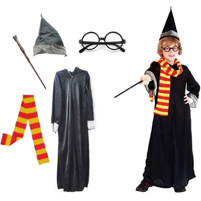 FunCo Detský kostým Harry Potter s doplnkami 122-134 L FunCo Detský kostým Harry Potter s doplnkami 122-134 L