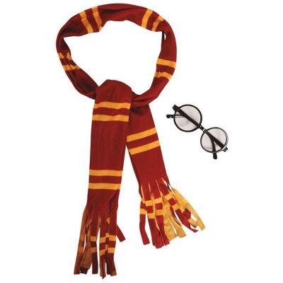 GUIRCA Súprava Harry Potter – šál a okuliare – 2 ks GUIRCA Súprava Harry Potter – šál a okuliare – 2 ks