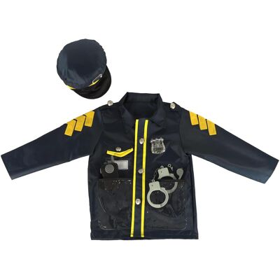 KIK KX4296 Karnevalový kostým policajt 3-8 rokov KIK KX4296 Karnevalový kostým policajt 3-8 rokov