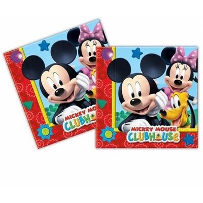 GoDan Obrúsky myšiak Mickey mouse – 33 × 33 cm, 20 ks GoDan Obrúsky myšiak Mickey mouse – 33 × 33 cm, 20 ks