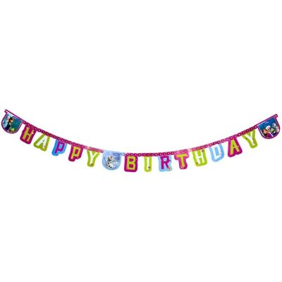GoDan Banner – girlanda frozen – ľadové kráľovstvo happy birthday – narodeniny – 215 cm GoDan Banner – girlanda frozen – ľadové kráľovstvo happy birthday – narodeniny – 215 cm