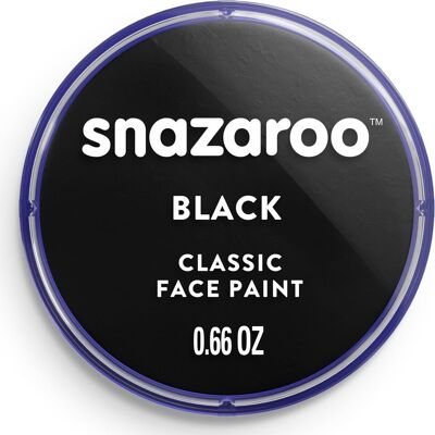 Snazaroo Čierna (Black) 18 ml Snazaroo Čierna (Black) 18 ml