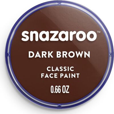Snazaroo Tmavo hnedá (Dark Brown) 18 ml Snazaroo Tmavo hnedá (Dark Brown) 18 ml