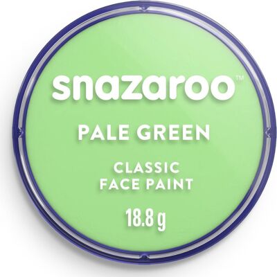 Snazaroo Bledo zelená (Pale Green) 18 ml Snazaroo Bledo zelená (Pale Green) 18 ml
