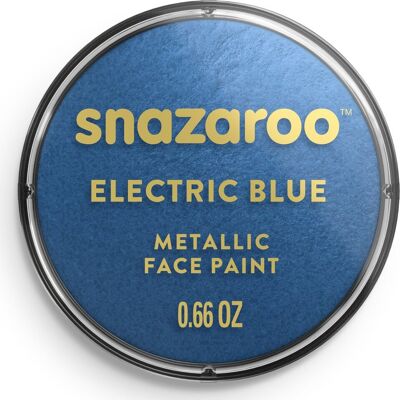 Snazaroo Metalická Modrá (Electric Blue) 18 ml Snazaroo Metalická Modrá (Electric Blue) 18 ml