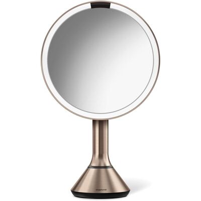 Simplehuman Sensor Touch, DUAL LED osvetlenie, 5×, dobíjacie, Rose Gold Simplehuman Sensor Touch, DUAL LED osvetlenie, 5×, dobíjacie, Rose Gold