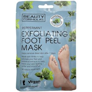 Beauty Formulas Exfoliačná maska na nohy s mätou – 1 pár Beauty Formulas Exfoliačná maska na nohy s mätou – 1 pár