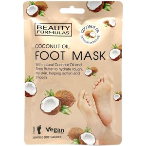 Beauty Formulas Maska na nohy s kokosovým olejom – 1 pár Beauty Formulas Maska na nohy s kokosovým olejom – 1 pár
