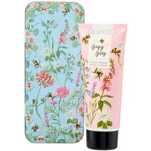 HEATHCOTE & IVORY Krém na ruky v plechovej dóze Busy Bees – Pomarančový kvet & Med HEATHCOTE & IVORY Krém na ruky v plechovej dóze Busy Bees – Pomarančový kvet & Med