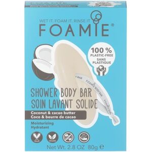FOAMIE Shower Body Bar Shake Your Coconuts 80 g FOAMIE Shower Body Bar Shake Your Coconuts 80 g