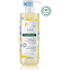 Klorane Bébé Jemný umývací gél na telo a vlasy 500 ml Klorane Bébé Jemný umývací gél na telo a vlasy 500 ml