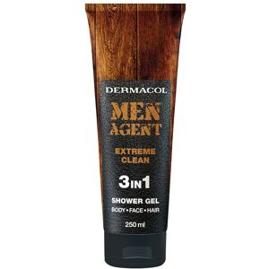 DERMACOL Men Agent Extreme Clean 3 in 1 Shower Gel 250 ml DERMACOL Men Agent Extreme Clean 3 in 1 Shower Gel 250 ml