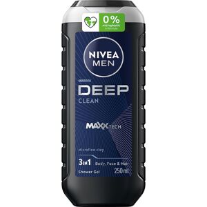 NIVEA MEN Deep Clean Shower Gel 250 ml NIVEA MEN Deep Clean Shower Gel 250 ml