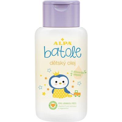 ALPA Batole detský olej s olivovým olejom 200 ml ALPA Batole detský olej s olivovým olejom 200 ml