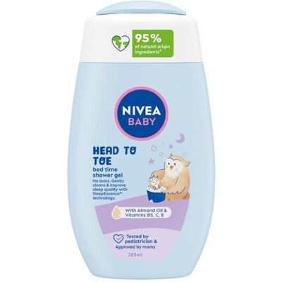 NIVEA Baby Head to Toe Shower Bed Time 200 ml NIVEA Baby Head to Toe Shower Bed Time 200 ml