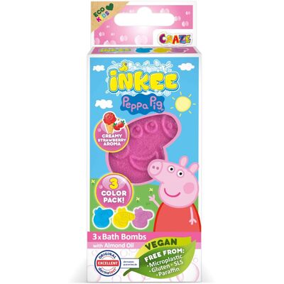 CRAZE Inkee Peppa Pig 3× 15 g CRAZE Inkee Peppa Pig 3× 15 g