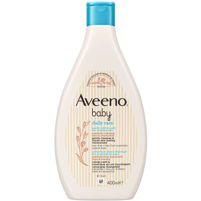 AVEENO Baby Daily Care Jemný kúpeľ & umývací gél 400 ml AVEENO Baby Daily Care Jemný kúpeľ & umývací gél 400 ml