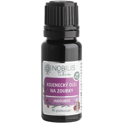 Nobilis Tilia Dojčenský olej na zúbky Jakubko, 10 ml Nobilis Tilia Dojčenský olej na zúbky Jakubko, 10 ml