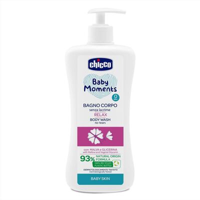 Chicco Šampón na telo s dávkovačom Baby Moments Relax 500 ml Chicco Šampón na telo s dávkovačom Baby Moments Relax 500 ml