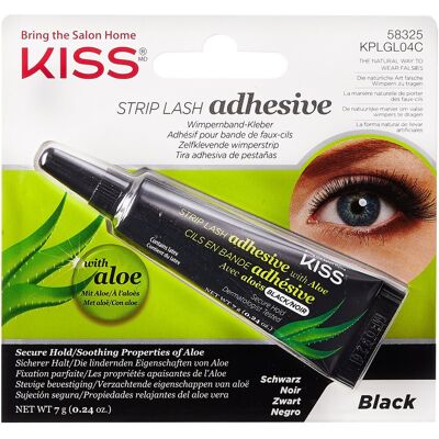 Kiss EverEz Aloe Vera Adhesive-Latex Black Kiss EverEz Aloe Vera Adhesive-Latex Black