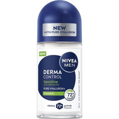 NIVEA Roll-on AP MEN Derma Control Sensitive 50 ml NIVEA Roll-on AP MEN Derma Control Sensitive 50 ml