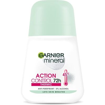 GARNIER Mineral Action Control Thermic 72H Roll-On Antiperspirant 50 ml GARNIER Mineral Action Control Thermic 72H Roll-On Antiperspirant 50 ml