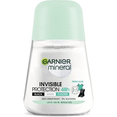 GARNIER Mineral Invisible Fresh 48h Roll-On Antiperspirant 50 ml GARNIER Mineral Invisible Fresh 48h Roll-On Antiperspirant 50 ml