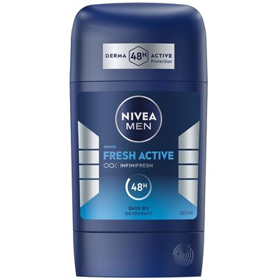 NIVEA MEN Stick Deo Fresh Active 50 ml NIVEA MEN Stick Deo Fresh Active 50 ml