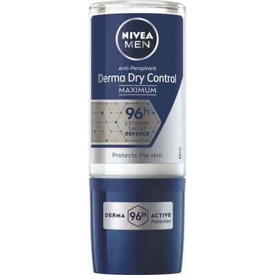 NIVEA MEN Roll-on AP Derma Dry Control 50 ml NIVEA MEN Roll-on AP Derma Dry Control 50 ml