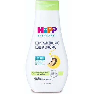 Hipp Babysanft - Pena do kúpeľa Na dobrú noc, 350 ml Hipp Babysanft - Pena do kúpeľa Na dobrú noc, 350 ml