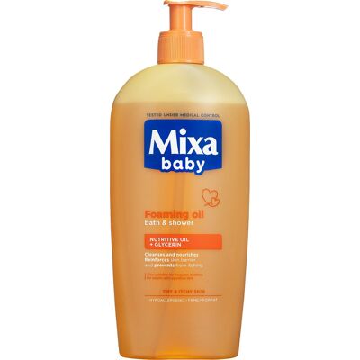 MIXA Baby penivý olej do kúpeľa 400 ml MIXA Baby penivý olej do kúpeľa 400 ml