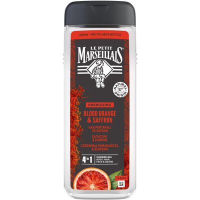 Le Petit Marseillais Sprchový gél Červený pomaranč & Šafran 400 ml Le Petit Marseillais Sprchový gél Červený pomaranč & Šafran 400 ml